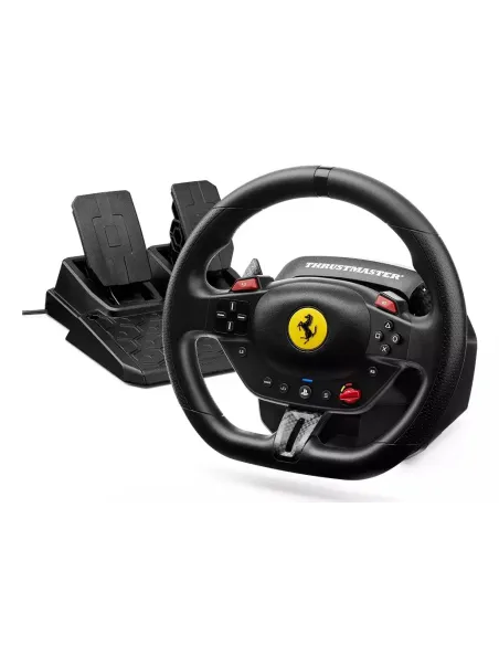 Thrustmaster T98-P Ferrari 296 GTB Negro USB Volante + Pedales Analógico Digital PC, PlayStation 4, PlayStation 5