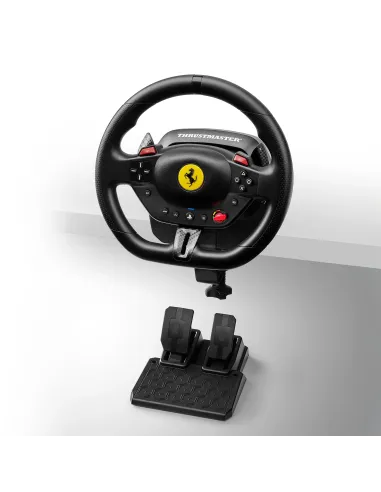Thrustmaster T98-P Ferrari 296 GTB Negro USB Volante + Pedales Analógico Digital PC, PlayStation 4, PlayStation 5