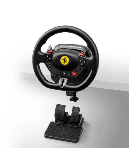 Thrustmaster T98-P Ferrari 296 GTB Negro USB Volante + Pedales Analógico Digital PC, PlayStation 4, PlayStation 5