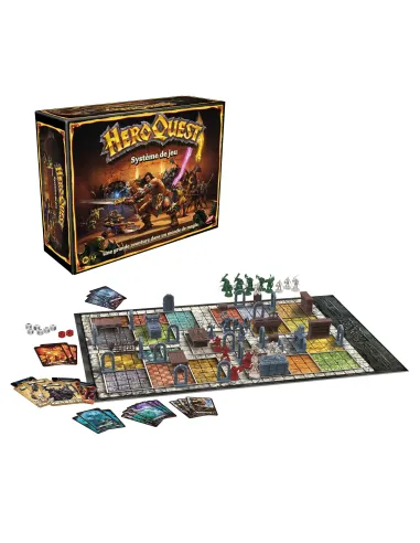 Hasbro Gaming Avalon Hill - Sistema de juego HeroQuest