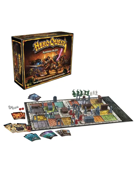Hasbro Gaming Avalon Hill - Sistema de juego HeroQuest