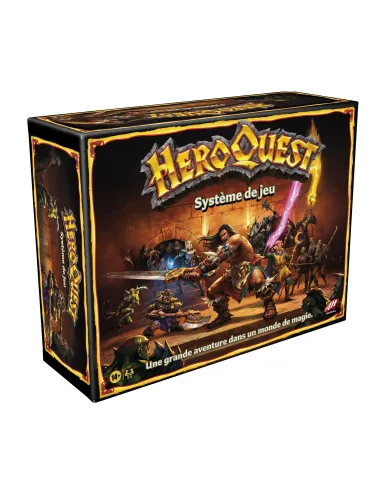 Hasbro Gaming Avalon Hill - Sistema de juego HeroQuest