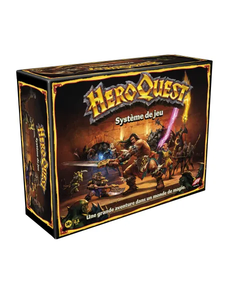 Hasbro Gaming Avalon Hill - Sistema de juego HeroQuest