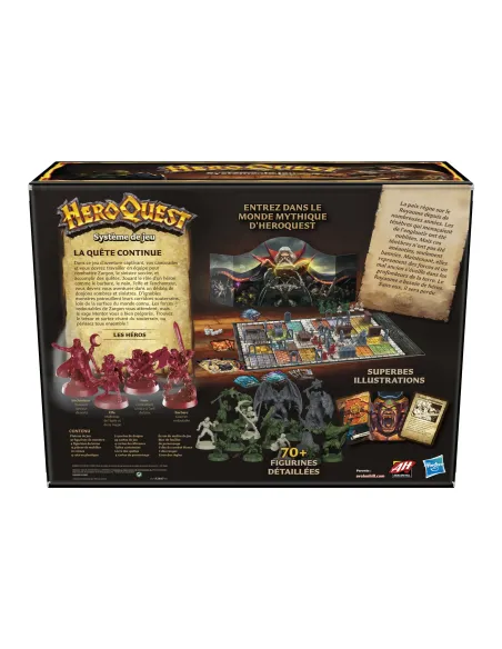 Hasbro Gaming Avalon Hill - Sistema de juego HeroQuest