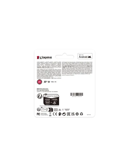 Kingston Technology 1TB microSDXC Canvas Select Plus Gen3 150MB s A1 (Incluye adaptador de SD)