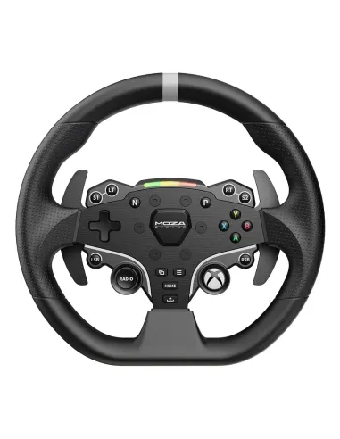Moza Racing RS053 mando y volante Negro USB Volante + Pedales PC, Xbox One, Xbox Series S, Xbox Series X