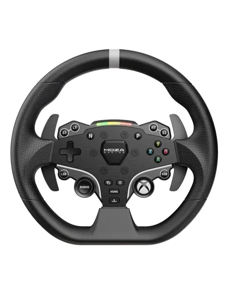 Moza Racing RS053 mando y volante Negro USB Volante + Pedales PC, Xbox One, Xbox Series S, Xbox Series X