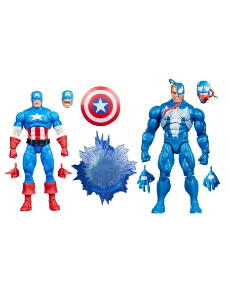 Marvel Legends Series Gamerverse Captain America vs Venom