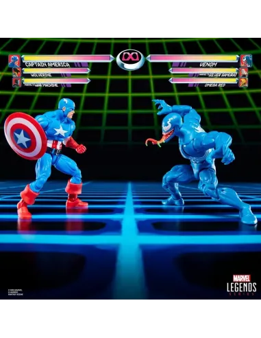 Marvel Legends Series Gamerverse Captain America vs Venom