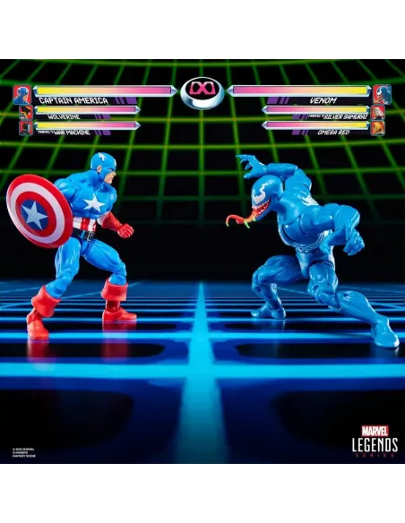 Marvel Legends Series Gamerverse Captain America vs Venom