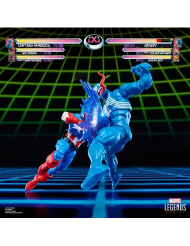 Marvel Legends Series Gamerverse Captain America vs Venom