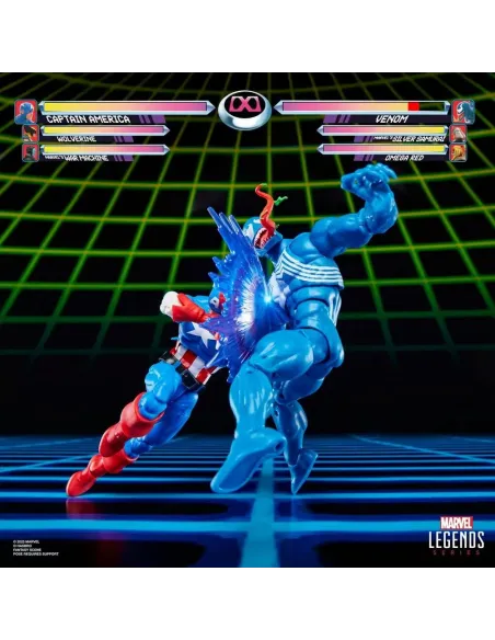 Marvel Legends Series Gamerverse Captain America vs Venom