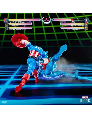 Marvel Legends Series Gamerverse Captain America vs Venom
