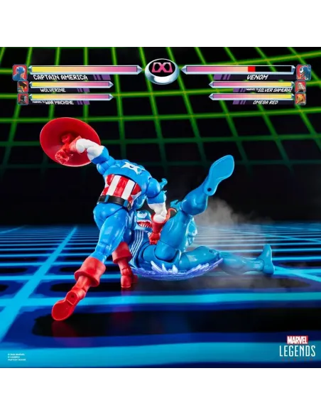 Marvel Legends Series Gamerverse Captain America vs Venom