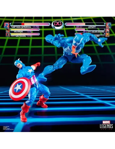 Marvel Legends Series Gamerverse Captain America vs Venom