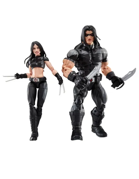 Marvel Legends Series X-Force X-23 et Warpath