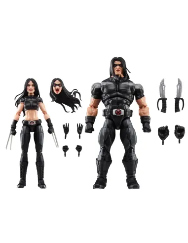 Marvel Legends Series X-Force X-23 et Warpath