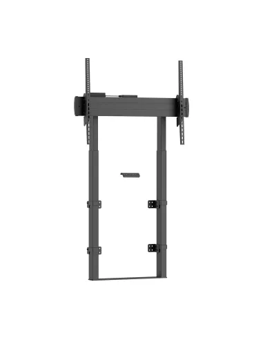 AISENS Soporte Motorizado De Suelo y Fijacion a Pared, TV 120kg De 55"-100", Negro