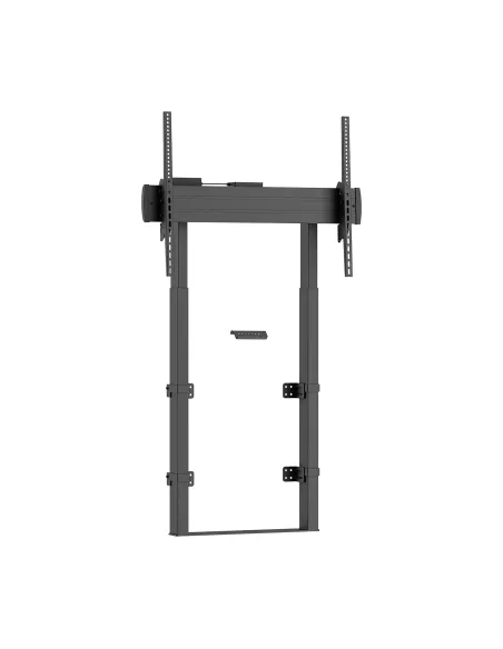 AISENS Soporte Motorizado De Suelo y Fijacion a Pared, TV 120kg De 55"-100", Negro