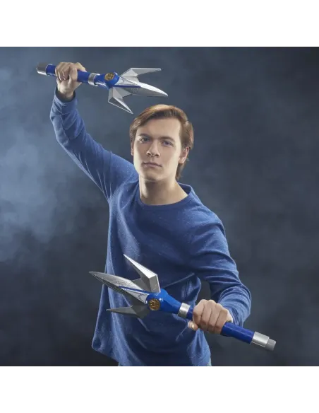 Power Rangers Lightning Collection Mighty Morphin Blue Ranger Power Lance