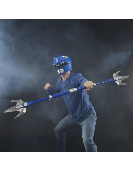 Power Rangers Lightning Collection Mighty Morphin Blue Ranger Power Lance