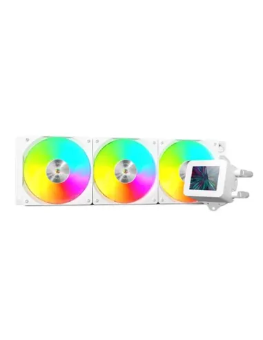 Mars Gaming ML-VISION360W Procesador Sistema de refrigeración líquida todo en uno 12 cm Blanco