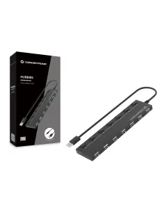 Conceptronic HUBBIES08B hub de interfaz USB 2.0 480 Mbit s Negro 2