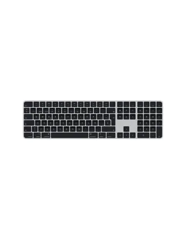 Teclado apple magic keyboard touch id numerico t.n original de apple -  para mac -  teclas negras -  español