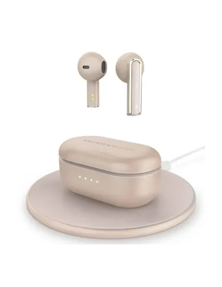 Auriculares energy sistem style tw 4 ultra inalambrico oro rosa