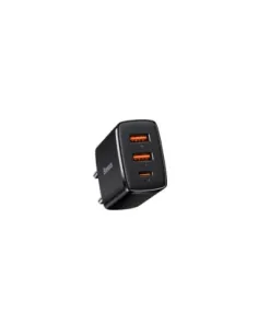 BASEUS COMPACT QUICK CHARGER 2U+C 30W EU BLACK