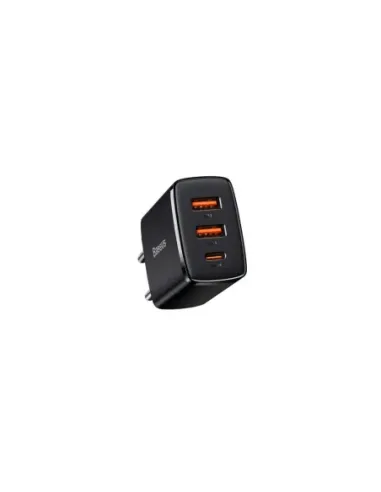 BASEUS COMPACT QUICK CHARGER 2U+C 30W EU BLACK