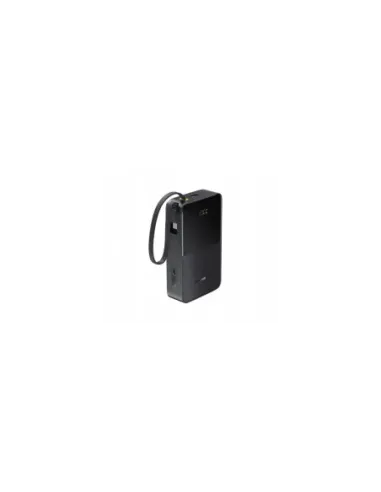 OS-BASEUS ENERFILL FC51 BIPOW2 PRO DIGITAL DISPLAY POWER BANK WITH BUILT-IN CABLE 20000MAH 22.5W COSMIC BLACK