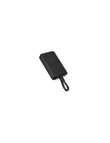 OS-BASEUS ENERFILL FM11 MAGNETIC POWER BANK WITH BUILT-IN USB CABLE 10000MAH 30W COSMIC BLACK
