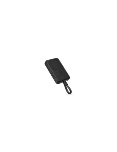 OS-BASEUS ENERFILL FM11 MAGNETIC POWER BANK WITH BUILT-IN USB CABLE 10000MAH 30W MOON WHITE