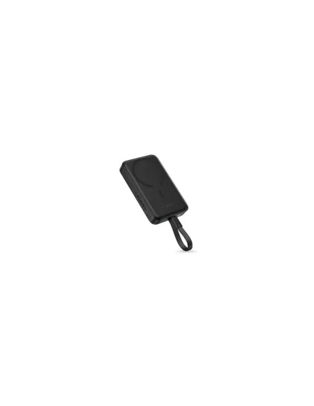 OS-BASEUS ENERFILL FM11 MAGNETIC POWER BANK WITH BUILT-IN USB CABLE 10000MAH 30W MOON WHITE