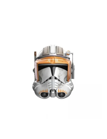Replica hasbro star wars black series clone commander cody electronic helmet