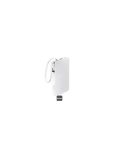 OS-BASEUS ENERFILL FP11 POWER BANK 10000MAH 15W MOON WHITE (INCLUDES SIMPLE TYPE-C TO TYPE-C CABLE 20V/3A 30CM WHITE)