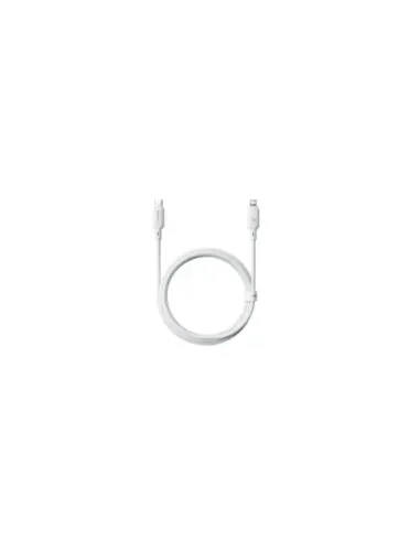 OS-BASEUS SILKY SERIES FAST CHARGING CABLE TYPE-C TO IP 20W 1M MOON WHITE