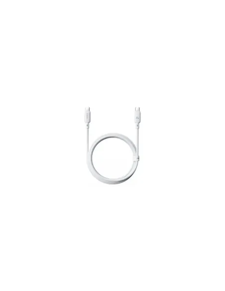 OS-BASEUS SILKY FAST CHARGING DATA CABLE USB-A TO USB-C 3A 1M MOON WHITE