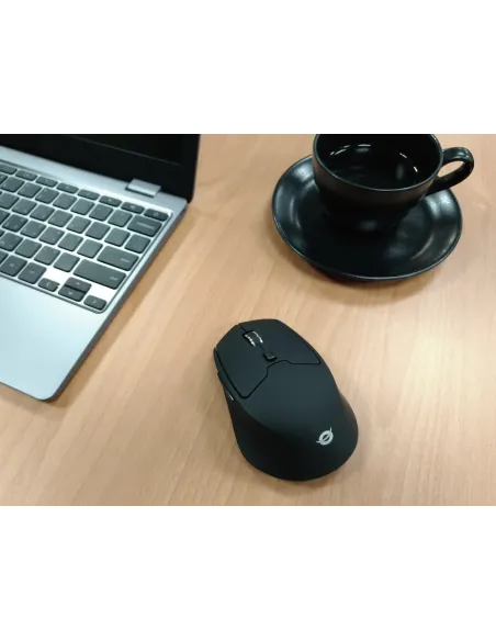 Conceptronic LORCAN02B Ergo ratón Oficina mano derecha Bluetooth Óptico 1600 DPI