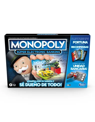 Juego de mesa hasbro super electronic banking español