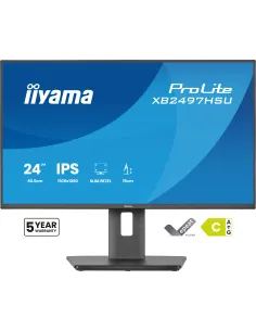 iiyama ProLite XB2497HSU-B1 pantalla para PC 60,5 cm (23.8") 1920 x 1080 Pixeles Full HD LED Negro 2