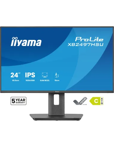 iiyama ProLite XB2497HSU-B1 pantalla para PC 60,5 cm (23.8") 1920 x 1080 Pixeles Full HD LED Negro
