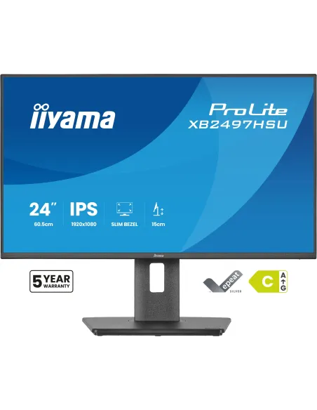 iiyama ProLite XB2497HSU-B1 pantalla para PC 60,5 cm (23.8") 1920 x 1080 Pixeles Full HD LED Negro