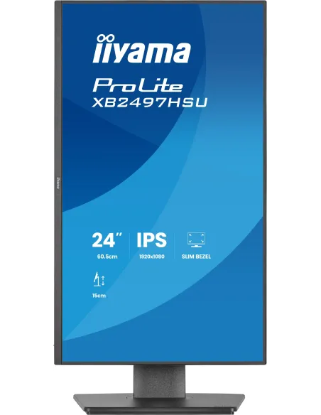iiyama ProLite XB2497HSU-B1 pantalla para PC 60,5 cm (23.8") 1920 x 1080 Pixeles Full HD LED Negro