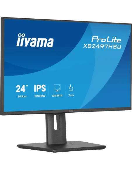 iiyama ProLite XB2497HSU-B1 pantalla para PC 60,5 cm (23.8") 1920 x 1080 Pixeles Full HD LED Negro