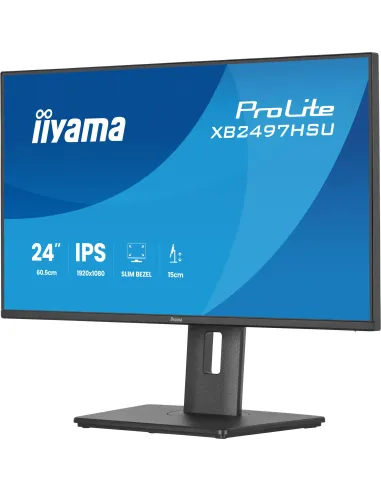 iiyama ProLite XB2497HSU-B1 pantalla para PC 60,5 cm (23.8") 1920 x 1080 Pixeles Full HD LED Negro