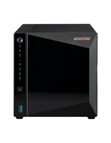 Servidor nas asustor tower 4 bay quad - core 1.4ghz 2gb ddr4 2.5gbe x1