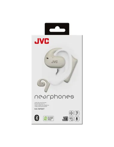 JVC HA-NP35T Auriculares True Wireless Stereo (TWS) Dentro de oído Llamadas Música Bluetooth Blanco