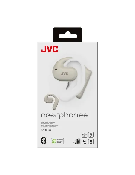 JVC HA-NP35T Auriculares True Wireless Stereo (TWS) Dentro de oído Llamadas Música Bluetooth Blanco